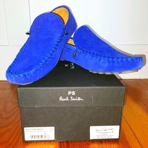Paul Smith Blue 'Dustin' Driving Loafers